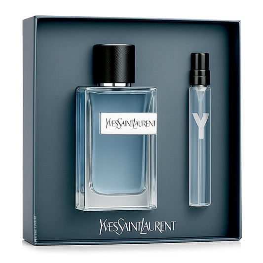 SET YSL Y EDT + PERFUMERO 10ML