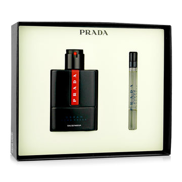 SET PRADA LUNA ROSSA EDP 100ML + PERFUMERO 10ML