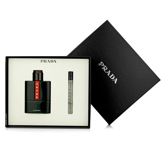 SET PRADA LUNA ROSSA EDP 100ML + PERFUMERO 10ML