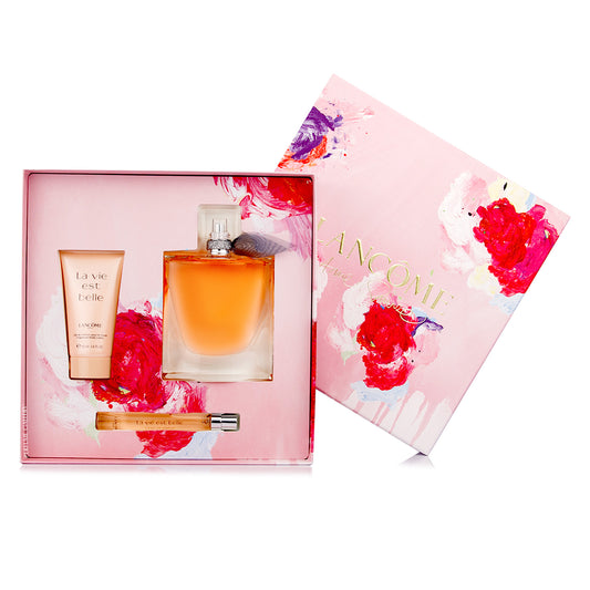 SET LA VIE EST BELLE EDP 100ML + CREAMA CORPORAL 50ML + PERFUMERO 10ML