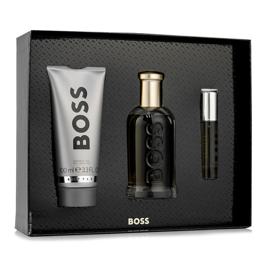 SET HUGO BOSS BOTTLED EDP 100ML + SHOWER GEL 100ML + PERFUMERO 10ML