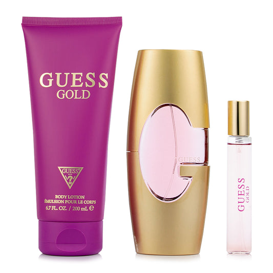 GOLD EDP 75ML + CREMA CORPORAL + PERFUMERO