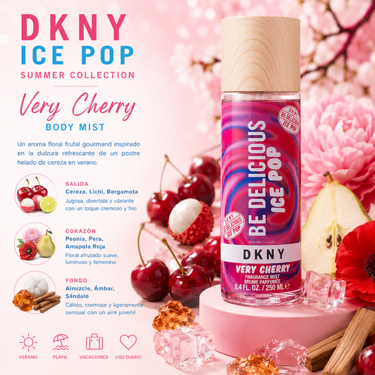DKNY Ice Pop Summer Collection Very Cherry Body Mist 250 ml