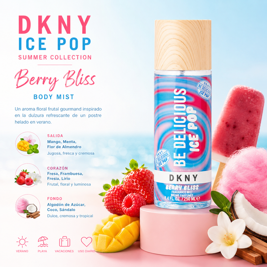 DKNY Ice Pop Summer Collection Berry Bliss Body Mist 250 ml