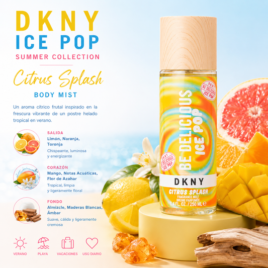 ICE POP SUMMER CITRUS SPLASH BODY MIST 250ML