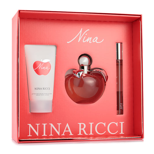 NINA EDT 80ML + CREMA CORPORAL 75ML + PERFUMERO