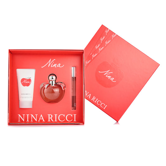 NINA EDT 80ML + CREMA CORPORAL 75ML + PERFUMERO