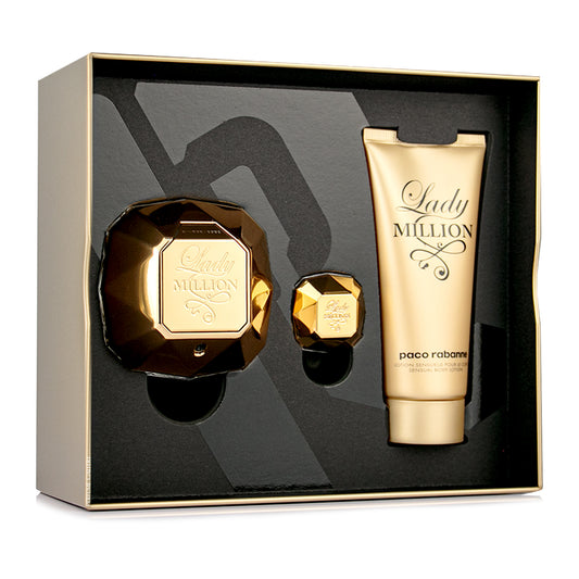 LADY MILLION EDP 80ML + CREMA CORPORAL 100ML + REPLICA