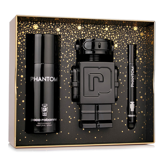 PHANTOM INTENSE PARFUM 100ML + DESODORANTE 150ML + PERFUMERO 10ML