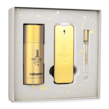 SET 1 MILLION EDT 100ML + DESODORANTE 150 ML + PERFUMERO 10ML