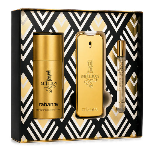 SET 1 MILLION EDT 100ML + DESODORANTE  150ML + PERFUMERO 10ML