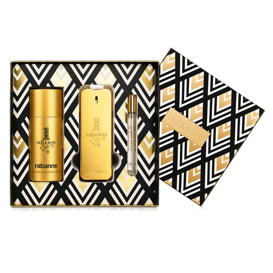 SET 1 MILLION EDT 100ML + DESODORANTE  150ML + PERFUMERO 10ML
