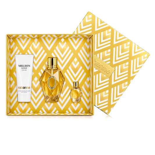 SET MILLION GOLD FOR HER EDP 90 ML + CREMA CORPORAL 100 ML + REPLICA