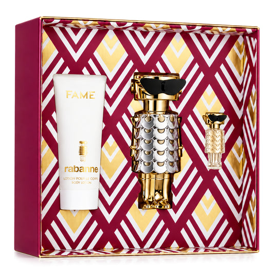 SET FAME EDP 80 ML + CREMA CORPORAL 100 ML + REPLICA 4 ML