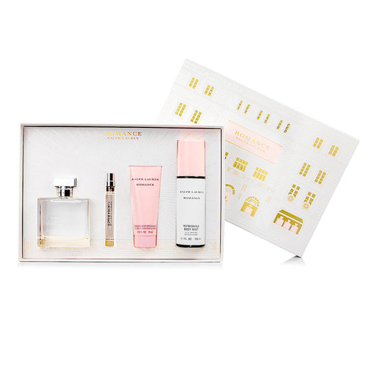 ROMANCE EDP100ML + CREMA CORPORAL  75ML + BODY MIST 150ML + PERFUMERO 10ML