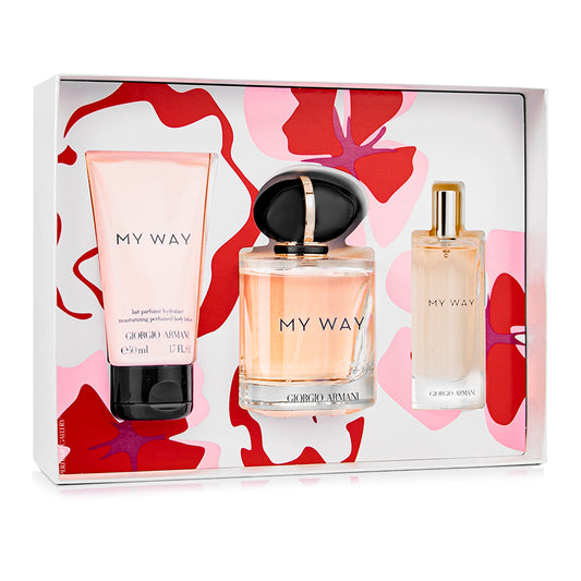 MY WAY EDP 90ML + CREMA CORPORAL 50ML + PERFUMERO 15ML