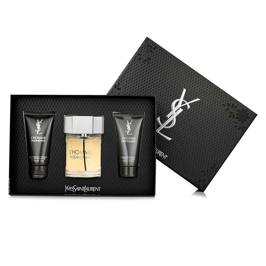 YSL HOMME EDT 100ML + GEL DE DUCHA 50ML + CREMA PARA DESPUES DE AFEITAR 50ML