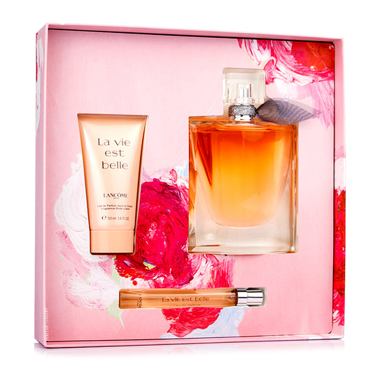 SET LA VIE EST BELLE EDP 100ML + CREAMA CORPORAL 50ML + PERFUMERO 10ML