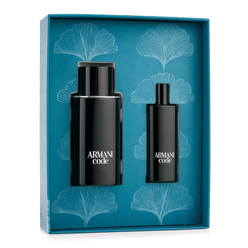 SET ARMANI CODE PARFUM 75ML + REPLICA 15ML