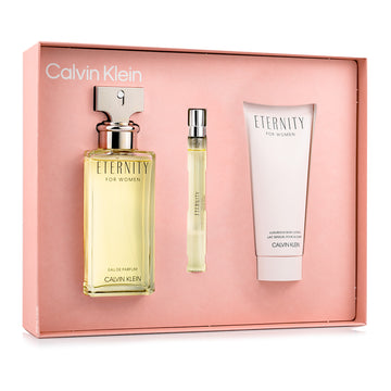 ETERNITY EDP 100ML+ CREMA CORPORAL + PERFUMERO 10ML