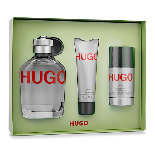 HUGO BOSS MAN EDT 125ML + GEL DE DUCHA 50ML + DESODORANTE 75G