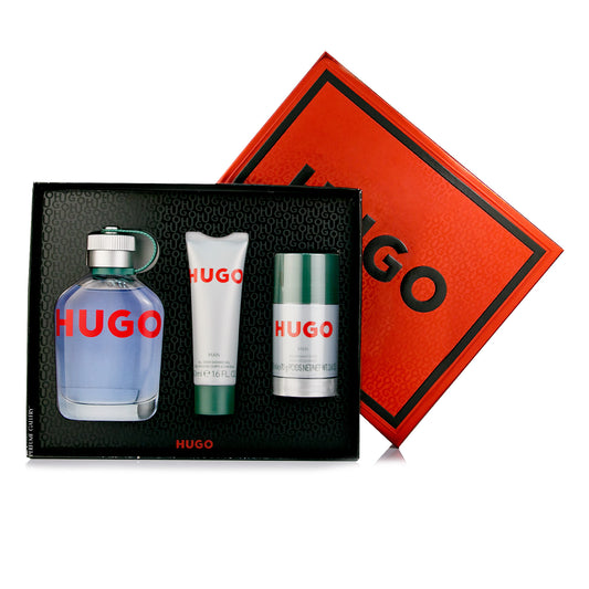 SET HUGO BOSS MAN EDT 125ML + DESODORANTE 75 ML + GEL DE DUCHA 50ML