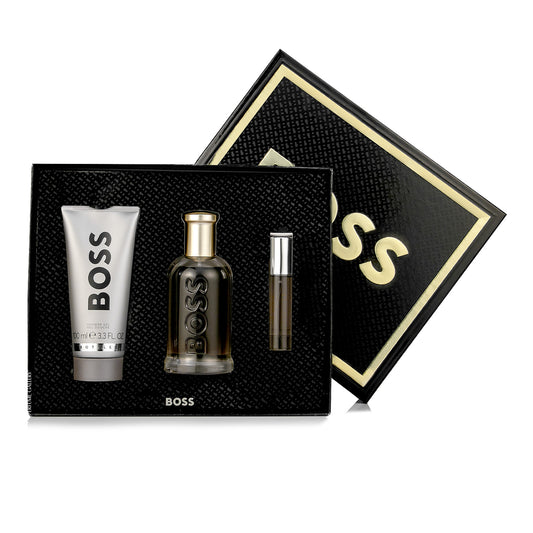 SET HUGO BOSS BOTTLED EDP 100ML + SHOWER GEL 100ML + PERFUMERO 10ML