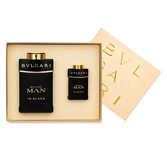 SET BVLGARI MAN IN BLACK EDP 100ML + REPLICA 15ML