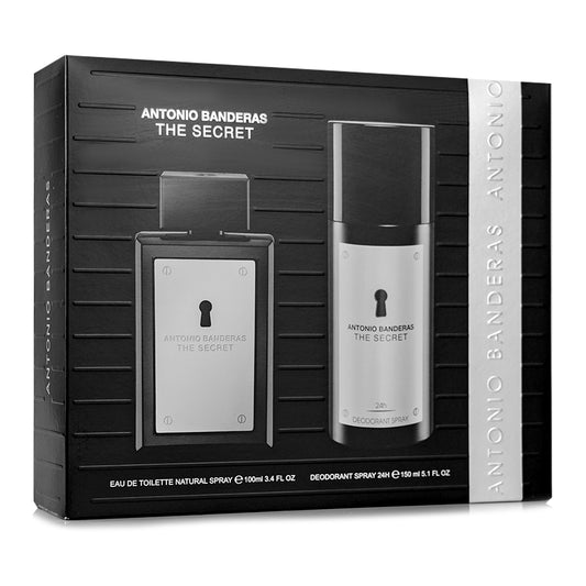 THE SECRET EDT 100ML + DESODORANTE 150ML