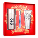 212 EDT 100ML + CREMA PARA DESPUES AFEITAR 100ML + PERFUMERO 10ML