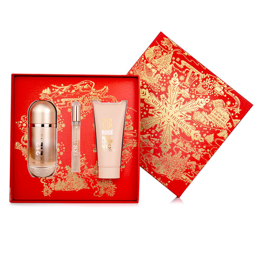 212 VIP ROSE EDP 80ML + CREMA CORPORAL 100ML + PERFUMERO 10ML