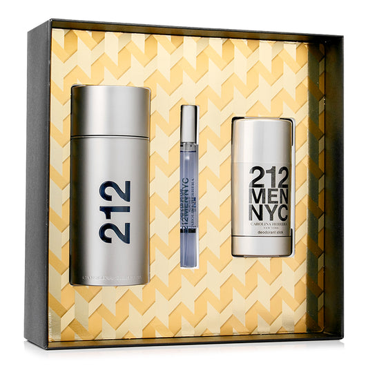 SET 212 EDT 100ML + DESODORANTE + PERFUMERO 10ML