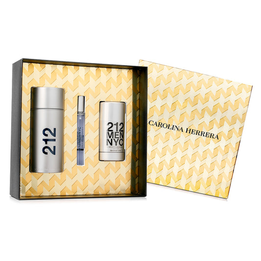 SET 212 EDT 100ML + DESODORANTE + PERFUMERO 10ML