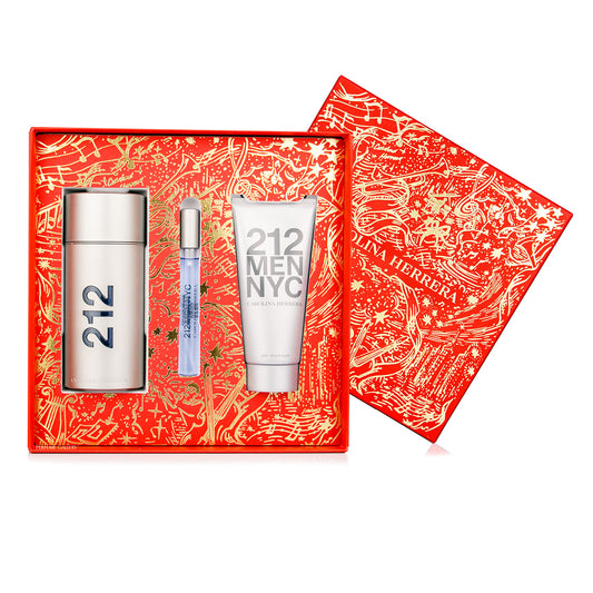SET 212 MEN EDT 100ML + AFTER SHAVE 100ML + PERFUMERO 10ML