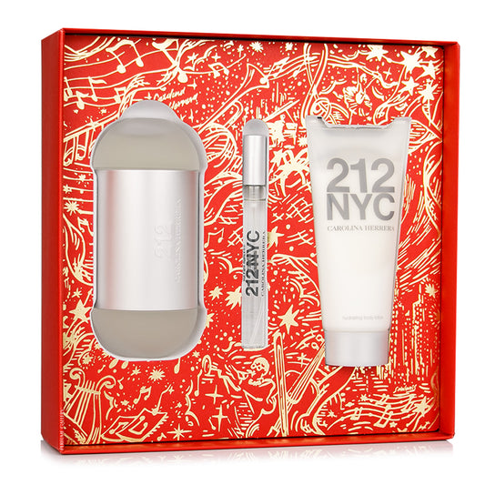 SET 212 EDT 100ML + CREMA CORPORAL 100ML + PERFUMERO