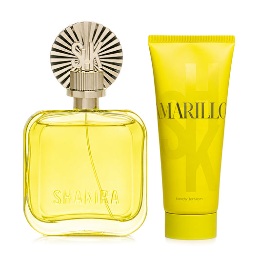 SET SHAKIRA AMARILLO EDP 80ML + CREMA CORPORAL 75ML
