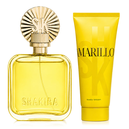 SET SHAKIRA AMARILLO EDP 80ML + CREMA CORPORAL 75ML