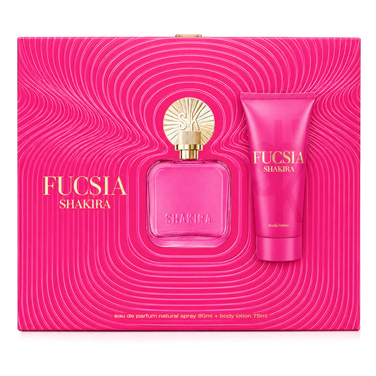 SET SHAKIRA FUCSIA EDP 80ML + CREMA CORPORAL 75ML