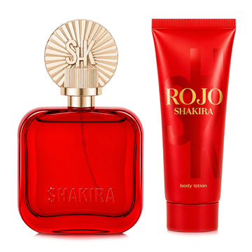 SET SHAKIRA ROJO EDP 80ML + CREMA CORPORAL 75ML