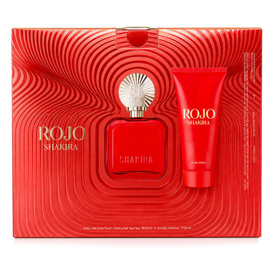 SET SHAKIRA ROJO EDP 80ML + CREMA CORPORAL 75ML