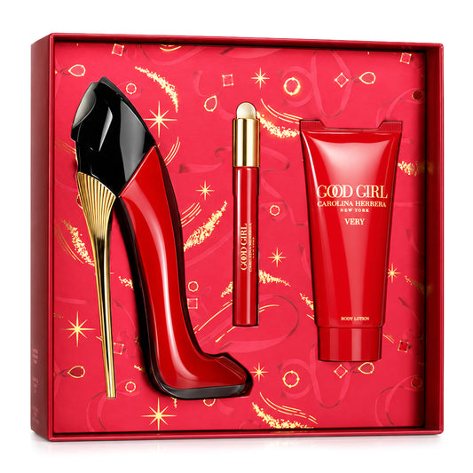 SET VERY GOOD GIRL EDP 80 ML + CREMA CORPORAL 100 ML + PERFUMERO 10 ML
