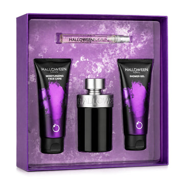 SET HALLOWEEN MAN EDT 125ML + GEL DE DUCHA 100ML + BALSAMO HIDRATANTE 100ML + PERFUMERO 10ML