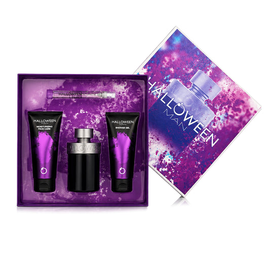 SET HALLOWEEN MAN EDT 125ML + GEL DE DUCHA 100ML + BALSAMO HIDRATANTE 100ML + PERFUMERO 10ML
