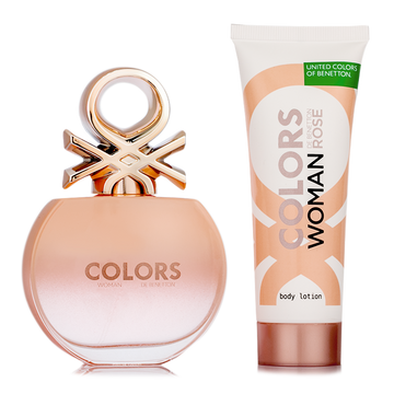 COLORS ROSE EDT 80ML + CREMA CORPORAL 75ML