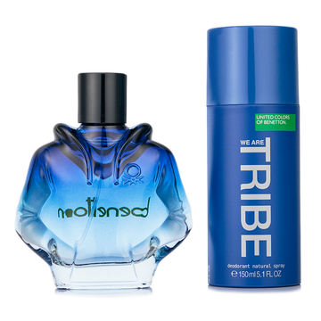 TRIBE EDT 90ML + DESODORANTE 150ML