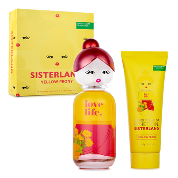 SISTERLAND YELLOW PEONY EDT 80ML + CREMA CORPORAL 75ML