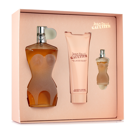 CLASIQUE EDT 100ML + CREMA CORPORAL 75ML + REPLICA