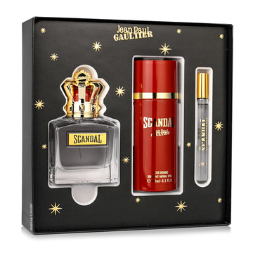 SET SCANDAL EDT 100ML + DESODORANTE  150ML + PERFUMERO