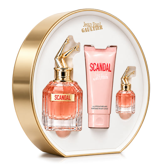 SET SCANDAL EDP 80 ML + CREMA CORPORAL 75 ML + REPLICA 6 ML