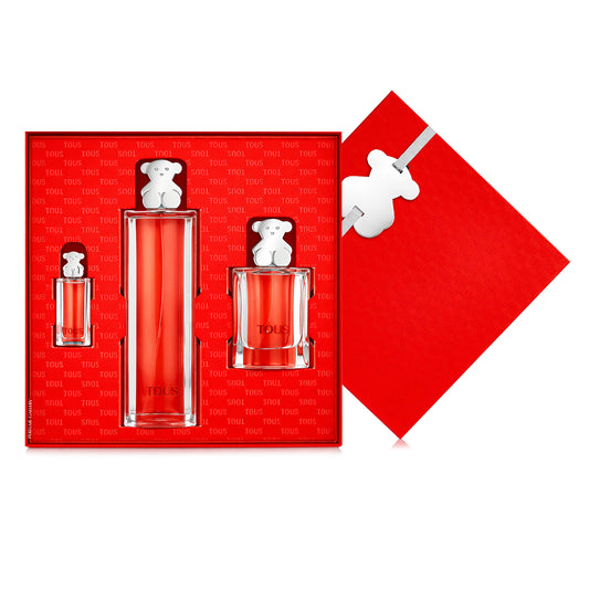 SET TOUS EDT 90ML + TOUS EDT 30ML + TOUS EDT 4.5ML